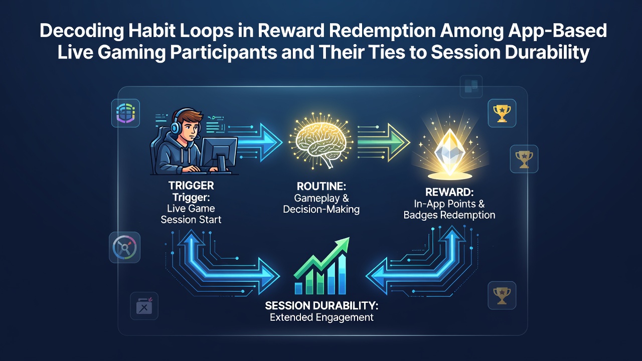 Visualisierung von Habit Loops in mobilen Live-Gaming-Apps mit Belohnungseinlösungen