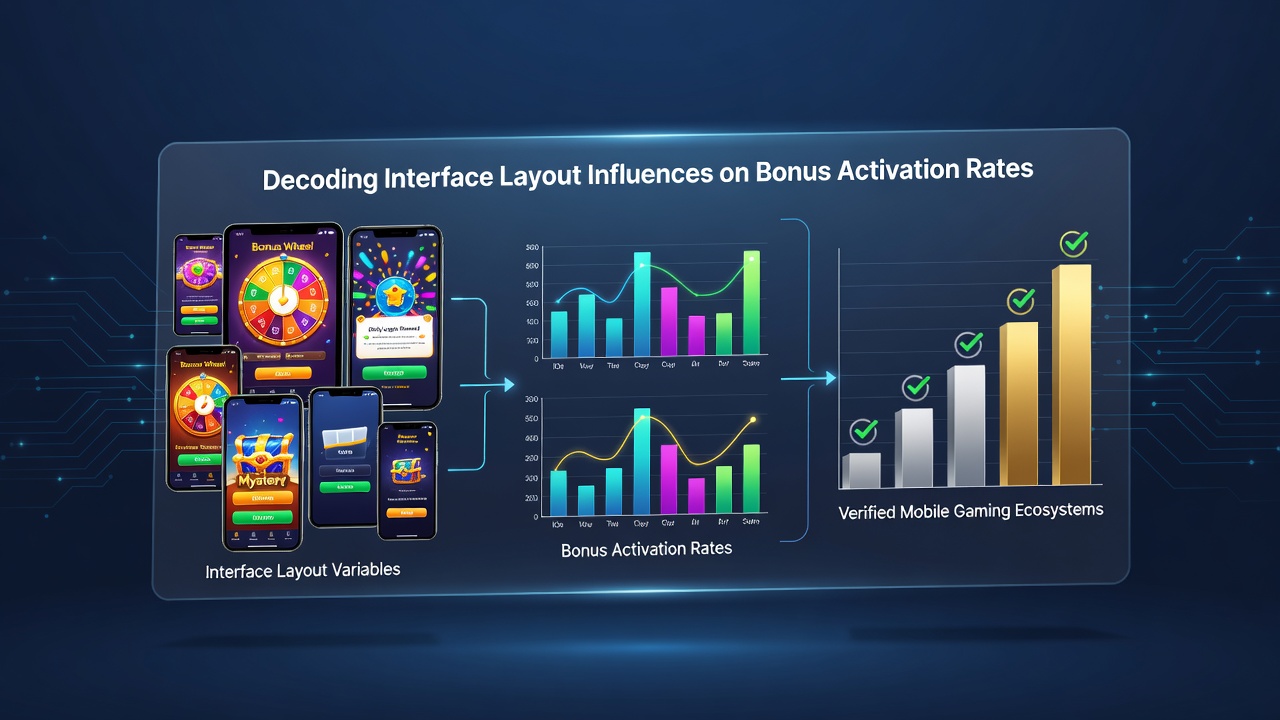 Übersicht über verschiedene mobile Casino-Interface-Layouts und deren Einfluss auf Bonusaktivierungen