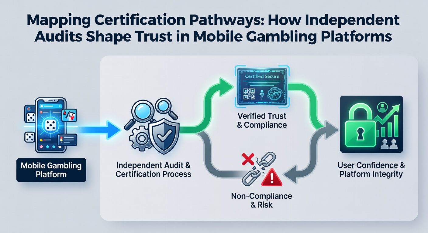 Übersicht über Zertifizierungsprozesse und Audit-Pfade in mobilen Casinos mit Fokus auf Sicherheitsstandards