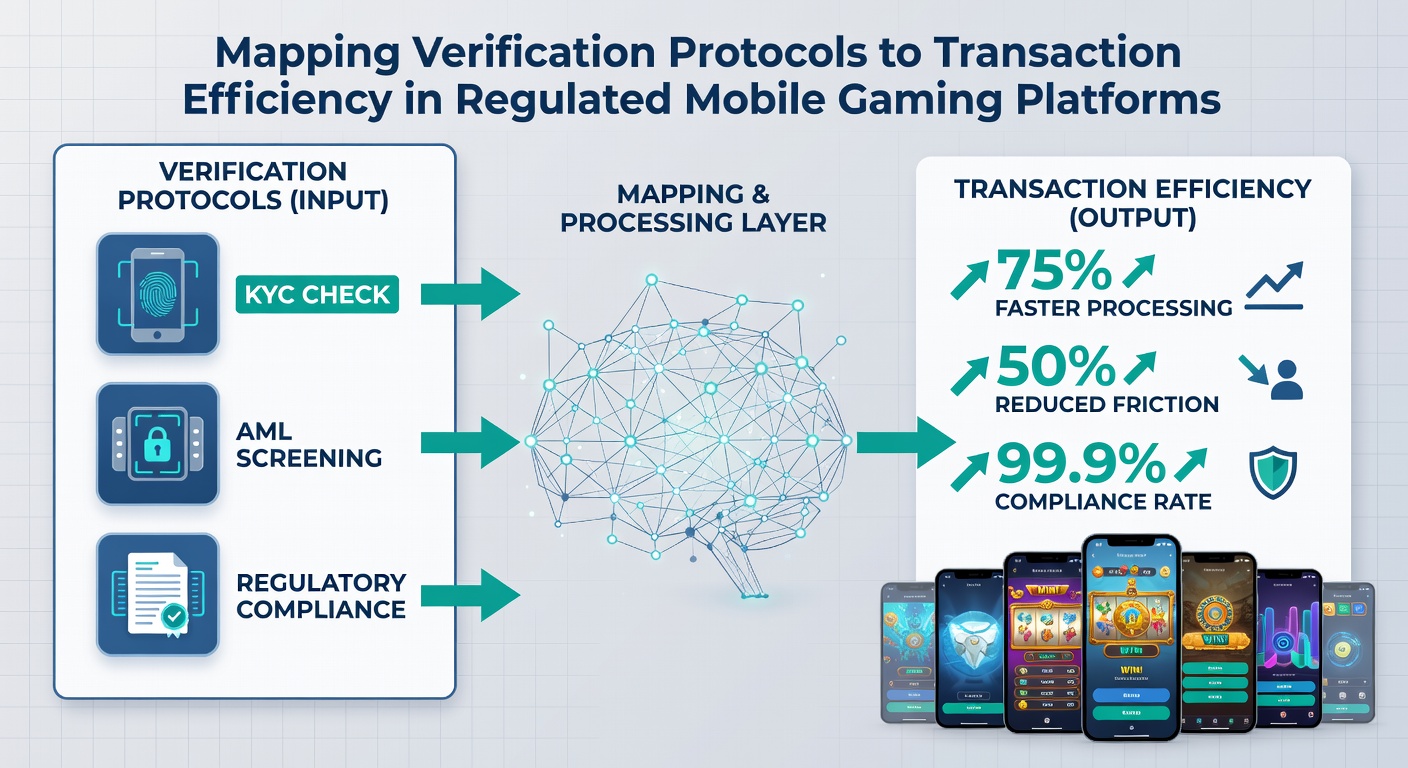 Diagramm zur Effizienzsteigerung durch Verifizierungsprotokolle in mobilen Casinos