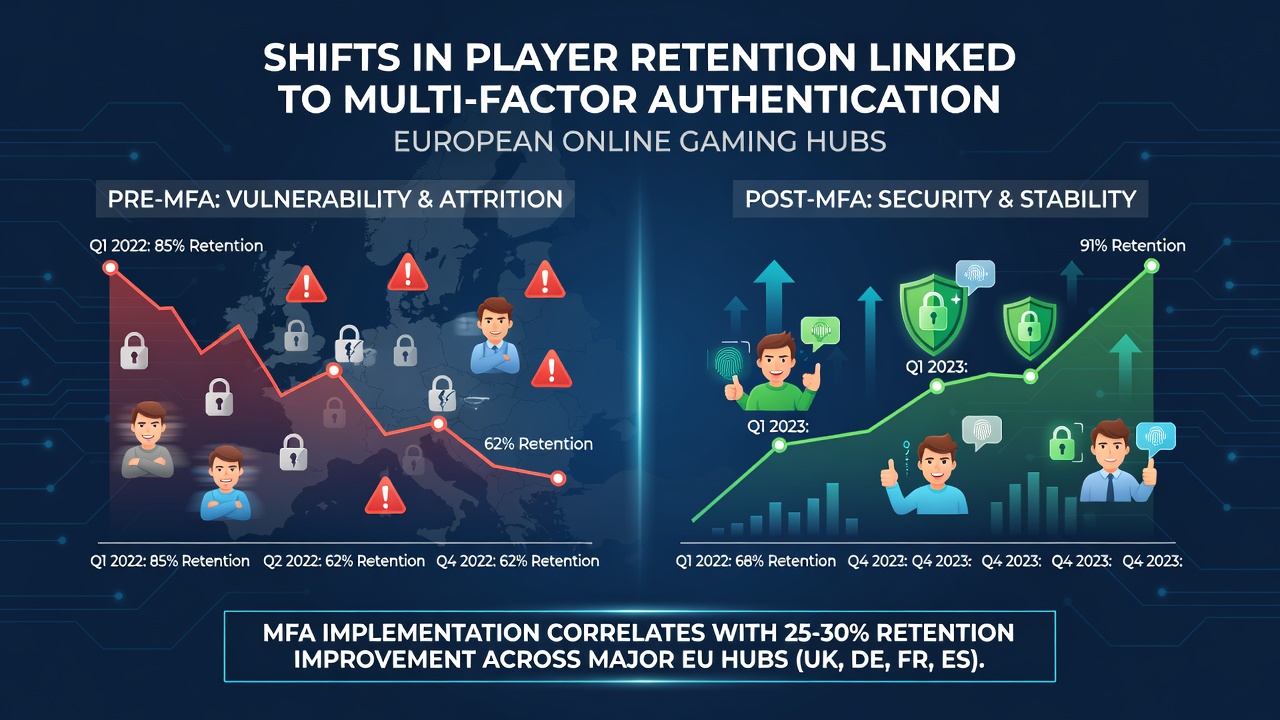 Analyse von Spielerbindungsdaten mit Bezug auf Authentifizierungsprotokolle in europäischen Gaming-Hubs